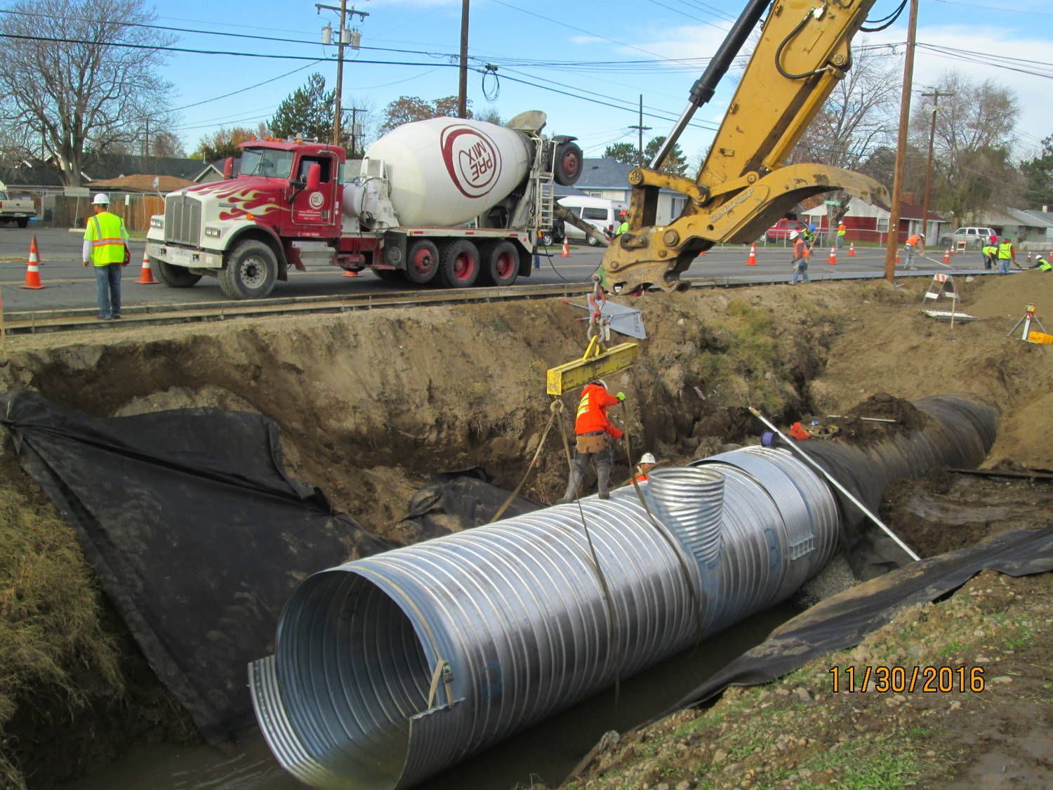 Sunnyside - 16th Street Canal Piping Improvements